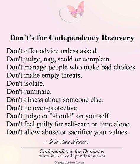 Codependent No More Quotes, Codependency Quotes, Codependency Recovery, Understanding Emotions, Healing Journaling, Mental Health Therapy, Mental Health Facts, Mental Health Resources, Relationship Psychology