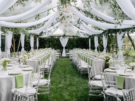 Wedding Tent Ideas That Will Wow Your Guests | The Wedding Shoppe Wedding Drapery, Elegant Backyard Wedding, Wedding Setup, 12 Birthday, Storybook Wedding, Wedding Chandelier, Tent Decorations, Summer Wedding Outdoor, Wedding Tent