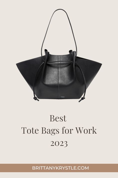 These are the best women's tote bags for work to fit all of your daily essentials and laptop. Chic, practical, and functional work bags from brands including Coach, Cuyana, Staud, Kate Spade, Mango & more - at affordable and luxury designer price points. The perfect neutral work bags for your capsule workwear wardrobe. #workwear #womensworkwear #capsulewardrobe Practical Bags For Women, Designer Travel Bags For Women, Best Designer Work Bags, Big Work Bag, Designer Laptop Bag Woman, Working Bag For Women, Professional Bags For Work, Work Purses For Women, Work Totes For Women Laptop Bags