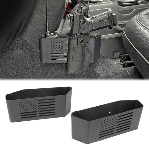 PRICES MAY VARY. 【Perfect Fitment】 MAIKER gear shift storage box is specially designed for 2018-2023 Jeep wrangler JL JLU & JT & 4XE 2 door and 4 Door. 【Durable Quality】Abandoning most common ABS materials, Our Door Storage Pockets are made of 304 stainless steel, which is not deformed, durable, anti-corrosion, and impact-resistant. 【Increased Storage Space】The Console Hanging Storage Organizer is designed to make use of the previously unused space in the center console of your Wrangler, providi Cool Jeep Accessories, Custom Jeep Wrangler, Jeep Wrangler Accessories, Wrangler Accessories, Custom Jeep, Cool Jeeps, Jeep Wrangler Jl, Truck Stuff, Power Wagon