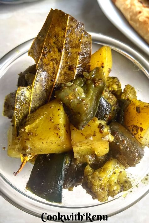 Mizoram's Panch Phoran Tarkari - Cook With Renu Panch Phoran Recipes, Panch Phoran, Boiled Vegetables, Vegetable Prep, Small Potato, Nigella Seeds, Leafy Vegetables, Fenugreek Seeds, Mixed Vegetables