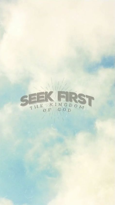 Seek His Kingdom First, Seek First His Kingdom Wallpaper, Mathew 6 Verse 33 Wallpaper, Seek First The Kingdom Of God Wallpaper, Seek First The Kingdom Of God, Seek First His Kingdom, Journaling Ideas For Beginners, Creative Bible Journaling, Seek First The Kingdom