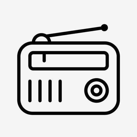 radio clipart,ancient,radio,black,old clipart Radio Clipart, Radio Png, Icon Logo Anime, Radio Drawing, Anime Radio, Radio Icon, Old School Radio, Automotive Logo Design, Icon Set Design