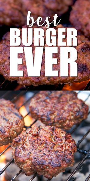 Best Burgers Ever, Best Hamburger Recipes, Burger Recipes Beef, Best Burger Recipe, Authentic Mexican Recipes, The Best Burgers, Homemade Hamburger, Homemade Hamburgers, Homemade Burgers