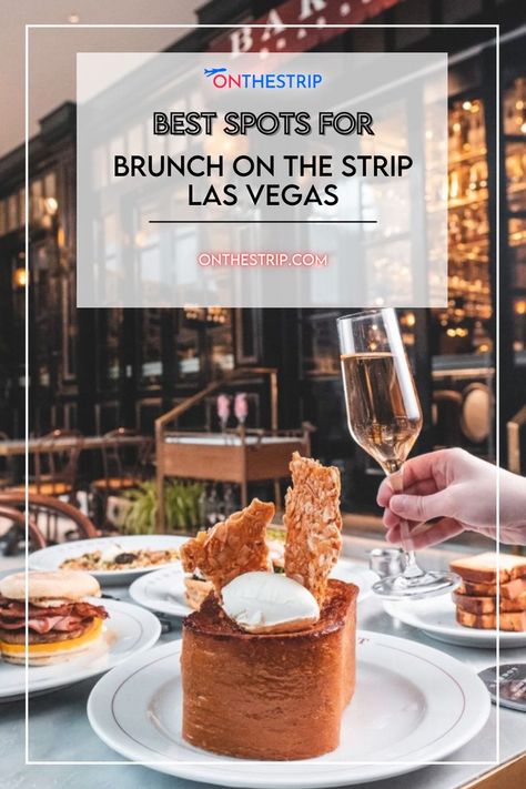 The best restaurants for brunch on the Strip know how to mix style with incredible flavors. Dress your best and show up to impress. These incredible meals not only taste fantastic but arrive with colorful presentations tailor-made for social media posts. So make sure to snap plenty of photos in between all those delicious bites. Las Vegas Brunch On The Strip, Brunch In Vegas, Brunch Vegas, Brunch In Las Vegas, Las Vegas Brunch, Vegas Breakfast, The Strip Las Vegas, Las Vegas Images, Strip Las Vegas