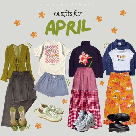 ✨️ april lookbook 💐 • which outfit is your favorite? ngl id wear them all 🤭 — a little change in my design nothing major not sure anyone has noticed ? • fc: 90.6k date: april 3rd • tags: #glowyamethyst #moodboard #moodboards #spring #springday #springaesthetic #apriloutfits #springoutfit ] My Design, Change In, Girls Wear, Dream Clothes, Fashion Killa, Creative Fashion, Outfits Aesthetic, Spring Outfit, Aesthetic Clothes