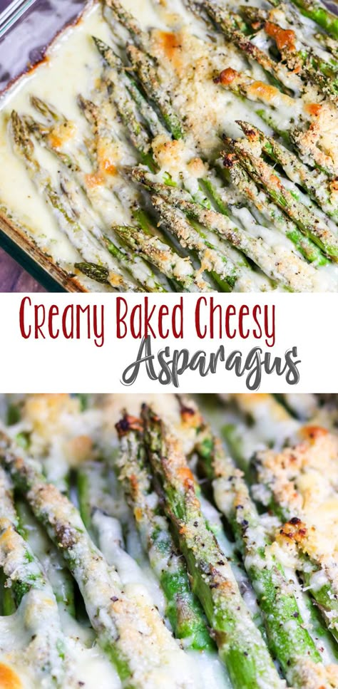 Easy Baked Asparagus, Cheesy Asparagus, Asparagus Casserole, Taste And Tell, Asparagus Recipes Baked, Creamed Asparagus, Asparagus Recipes Roasted, Creamy Asparagus, Asparagus Recipes