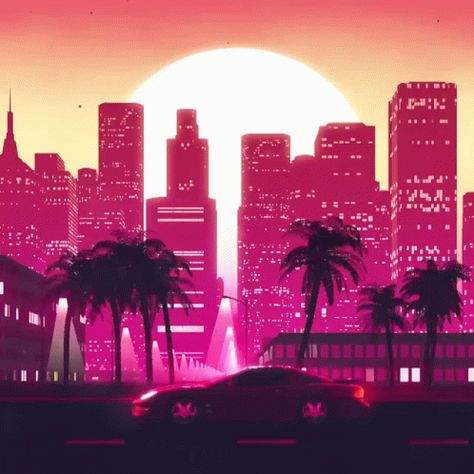 Aesthetic Vaporwave GIF - Aesthetic Vaporwave Car - Discover & Share GIFs Chrome Wallpaper Desktop Aesthetic Gif, Loop Aesthetic, Pink Lofi Aesthetic Gif, Car Animation Gif, Lo Fi Aesthetic Gif, Vaporwave Aesthetic Gif, Vaporwave Aesthetic Videos, Vaporwave Gif, Synthwave Gif