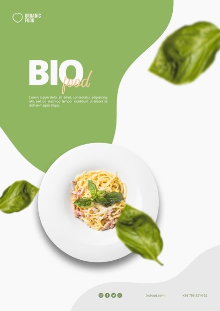 Bio food flyer template with photo Food Design Ideas, Food Flyer Design, Bio Food, Bio Design, Poster Food, Food Flyer, Flyers Design, Food Banner, Food Menu Design