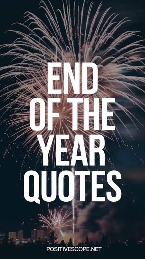 Find the best meaningful end of the year quotes that are encouraging, nostalgic, or motivating. Perfect for wrapping up the year with gratitude and positivity! Quotes On Last Day Of The Year, Almost End Of The Year Quotes, Captions For The End Of The Year, Year End Gratitude Quotes, Good Bye 2024 Quotes, Last Day Of The Year Wishes, Last Monday Of The Year Quotes, As The Year Comes To An End Quotes Words, Out With The Old In With The New Quotes