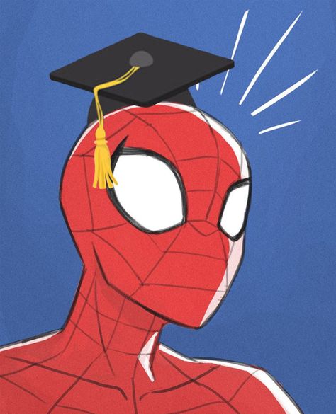 Graduation Cap, Spiderman