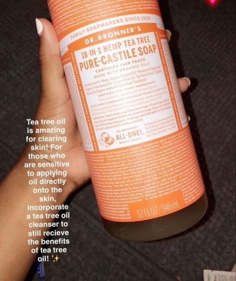 Dr Bronners, Body Hacks, Healthy Skin Care, Face Skin Care, Skin Tips, Facial Skin Care, Facial Care, Up Girl, Facial Skin