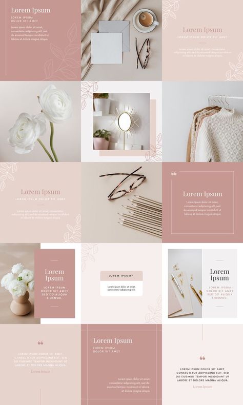 Instagram Grid Design, Instagram Design Layout, Instagram Branding Design, Instagram Feed Planner, Instagram Feed Layout, Desain Editorial, Instagram Theme Feed, Instagram Feed Ideas Posts, Instagram Template Design