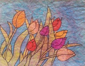 a faithful attempt: Wax Crayon Faux Batik Crayon Batik, Batik Ideas, Summer Art Projects, 2nd Grade Art, Wax Crayons, Student Drawing, Fool Proof, Healing Arts, Summer Art