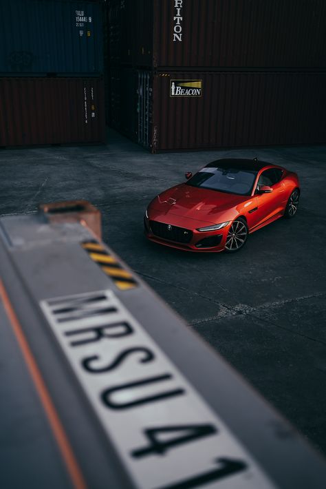 JAGUAR F-type R on Behance Car Street Photography, Car Photography Ideas, Bmw Photography, Auto Photography, Best Car Photo, Cars On The Road, Fastest Car, Cars Photography, Aesthetic Cars