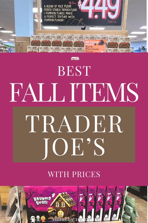 Trader Joe’s new Fall items are in stores and don't disappoint. From Pumpkin Pancake Mix Muffins to Bat Shaped Potato chips for Halloween, there are many Fall snacks and Fall food items to discover.  Many of these are returning Trader Joe's Fall favorites. Stock up on them because they're only available for a limited time! Add these Fall Must-haves to your Trader Joe’s shopping list! Trader Joe’s Gift Ideas, Trader Joes Fall 2024, Trader Joe’s Items, Trader Joe’s Favorites, Trader Joes Must Haves 2024, Best Trader Joe’s Finds, Trader Joe's Must Haves, Fall Trader Joe’s, Trader Joe’s Snacks