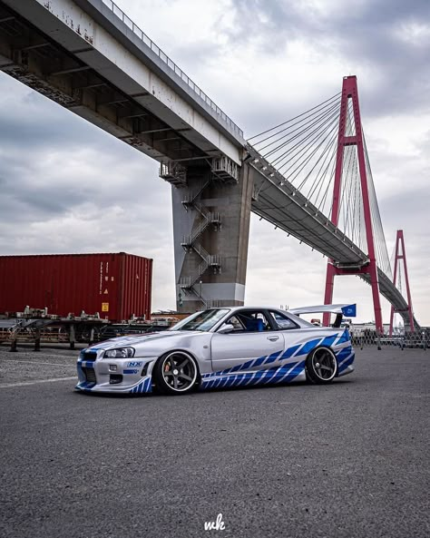 Gtr R34 Wallpaper, Skyline Gtr34, Car Gtr, Gtr R34 Skyline, Jdm Racing, Nissan Gtr R34, R34 Skyline, Gtr Car, Gtr Skyline