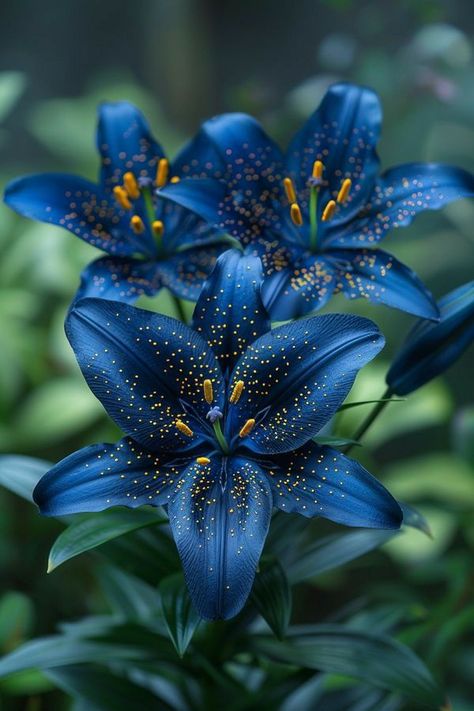 Pretty Flowers Pictures, Blue Lily, Nothing But Flowers, Gorgeous Flowers, Unusual Flowers, Plant Aesthetic, Rare Flowers, Luxury Flowers, Pretty Plants