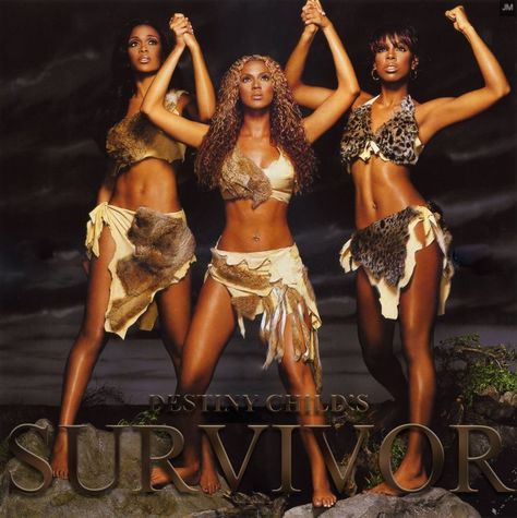 DESTINY'S CHILD Destinys Child Survivor, Black Female Singers, Caveman Costume, Karneval Diy, Beyonce Outfits, Beyonce Style, Diy Kostüm, Michelle Lewin, Michelle Williams