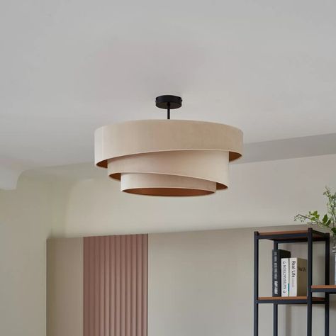 Living Room Lamps Ceiling, Modern Living Room Colors, Living Room Classic, Green Apartment, Ceiling Lamps Living Room, Cosy Interior, Ceiling Lamps Bedroom, Modern Lamp Shades, Ceiling Lights Living Room