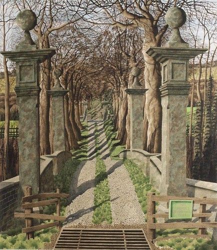 Simon Palmer, Folk Horror, British Art, Landscape Artist, Art And Craft, British Artist, Watercolor Artist, Tree Painting, Landscape Art