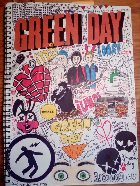 GREEN DAY drawings Green Day Drawings Easy, Green Day Merch, Green Day Drawings, Green Day Fanart, Green Day Art, Sigma Music, Green Day Logo, Green Day Albums, Band Drawing