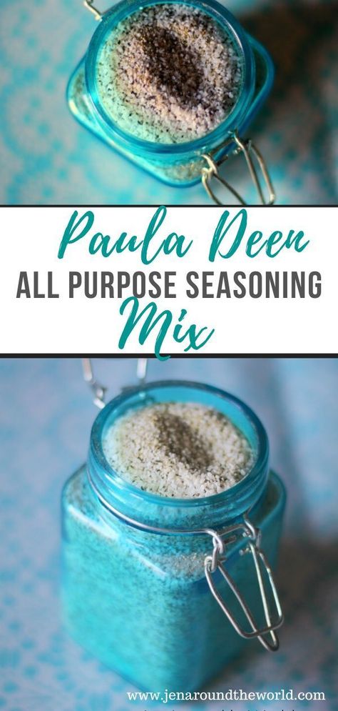 This copycat Paula Deen House Seasoning is the perfect blend for just about anything you happen to be making. Goes great on fish, chicken, beef, potatoes, veggies, side dishes and more! Paula Deen Seasoning Recipe, Veggies Side Dishes, House Seasoning Recipe, House Seasoning, Fried Chicken Seasoning, Potato Sauce, Beef Potatoes, Side Dishes For Chicken, Paula Deen Recipes