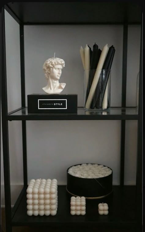 #david #statue #decor #decoration #home #aesthetic #fashion #christmas #hellowonderful #modernhome #recipe #blackandwhite #white #house #candles #candlemaking #pinterest #for #tiktok #diy Soya Mumu, Apartment Decoration, Future Apartment Decor, Apartment Decor Inspiration, Decor Home Living Room, Living Room Decor Apartment, White Houses, Dream House Decor, Room Aesthetic