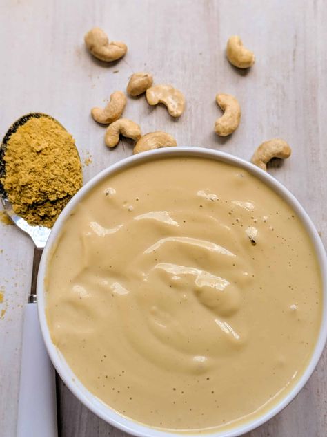 Instant Cashew Cheese Cashew Chicken Casserole Recipe, Cheese Replacement, Cashew Cheese Recipe, Cashew Cheese Sauce, Cheese Sauce For Pasta, Nut Cheese, Nut Free Recipes, Cashew Cheese, Vegan Kids