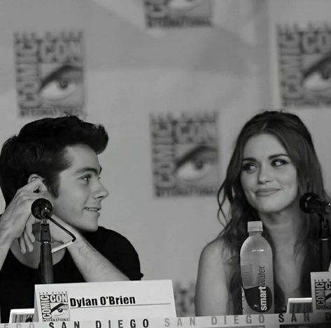 Dylan And Holland, Dylan And Holland Roden, Dylan Obrien And Holland Roden, Holland And Dylan Obrien, Holland And Dylan, Dylan O'brien And Holland Roden, Dylan And Britt, Teen Wolf Stydia, Teen Wolf Scenes