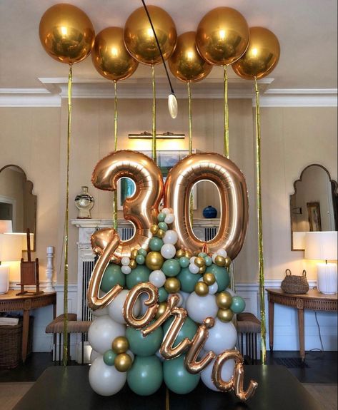 30th Birthday Balloons, 40th Birthday Balloons, 50th Birthday Balloons, 40 Balloons, 30 Balloons, 40th Birthday Party Decorations, Birthday Room Decorations, House Of Balloons, Diy Balloon Decorations