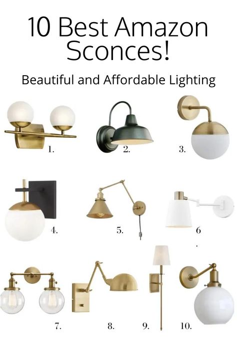 Gold Bedroom Sconces, Office Sconces Wall Lamps, Wall Sconces Beside Tv, Indoor Wall Sconces Hallway, Mid Century Modern Wall Sconces Living Room, Sconces Around Tv, Scone Lights Wall Sconces Living Room, Cheap Lighting Ideas, Modern Wall Sconces Living Room