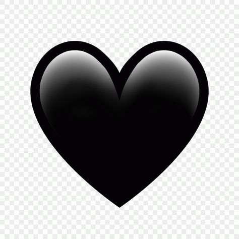 Black Heart Emoji, whatsapp black heart emoji Heart Emoji Png, Mexican Fan Palm, Black Heart Emoji, Palm Tree Sticker, Tumblr Png, Emoji Png, Spiderman Cartoon, Smiley Emoji, Heart Emoji