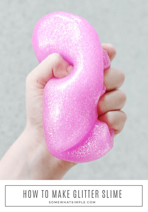 The best slime recipes. check out our favorite slime recipes that are perfect for summertime activities for kids. 3 Ingredient Slime, Make Slime At Home, Glitter Video, Sparkle Slime, Homemade Glitter, Fun Slime, Summertime Activities, Cool Slime Recipes, Homemade Slime Recipe