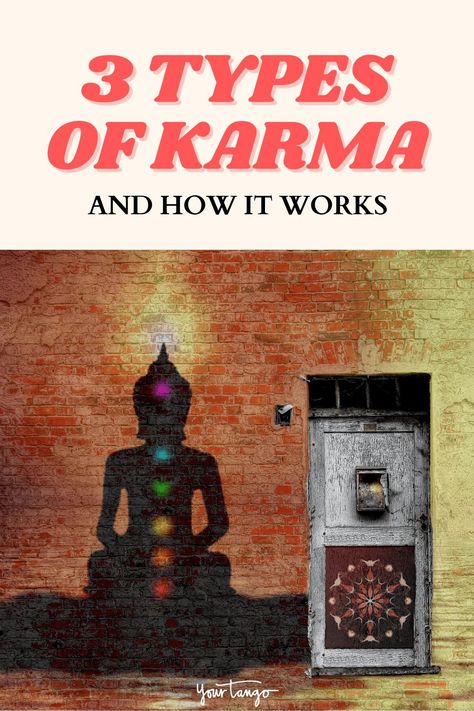 What Is Karma And Is It Real? 3 Types Of Karma And How It Works | YourTango #karma Is Karma Real, What Is Karma, Karma Meaning, Yoga Books, Modern Halloween, Spiritual Encouragement, Worship God, White Magic, Buddhist Monk