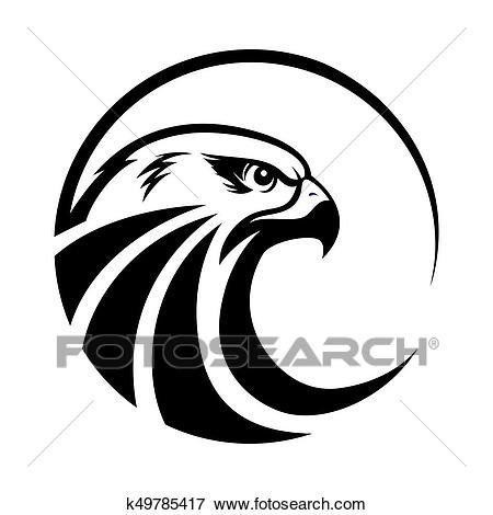 aigle, tête, logo, gabarit, faucon, mascotte, graphique, portrait, de, a, aigle chauve, vecteur Voir Illustration Grand Format Hawk Illustration, Eagle Head Logo, Hawk Mascot, Graphic Portrait, Aviation Logo, Wild Eagle, Spiral Tattoos, Hawk Tattoo, Horse Skull