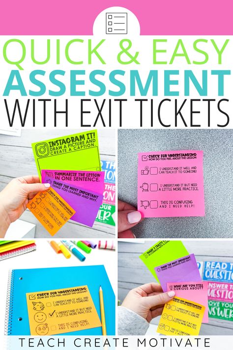 Objectives Board, Formative Assessment Strategies, Classroom Assessment, Assessment Strategies, Teaching Game, Solving Problems, Struggling Students, Exit Tickets, Formative Assessment