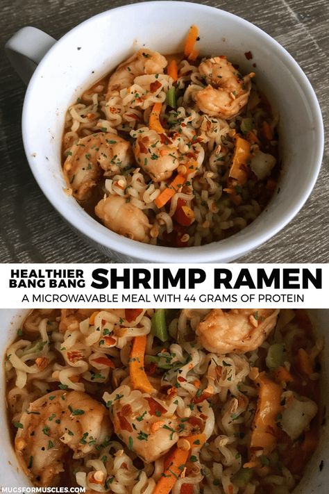 Shrimp Ramen, Dorm Food, Macro Recipes, Lunch Prep, Bang Bang Shrimp, Marinated Salmon, Stuffed Zucchini, Rice Varieties, Macro Friendly Recipes