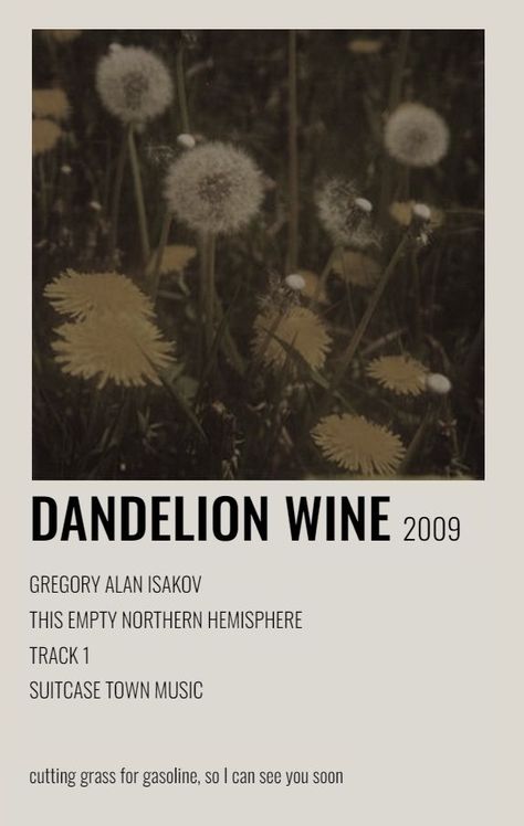 Gregory Alan Isakov, Dandelion Wine, Simon Peter, College Decor, Music Poster Design, Music Aesthetic, Phone Design, Folk Music, Beautiful Songs