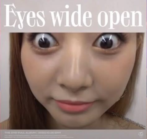 Eyes Wide Open, Lol Memes, Quality Over Quantity, Funny Kpop Memes, Tzuyu Twice, Memes Kpop, Meme Faces, Kpop Funny, What Is Love