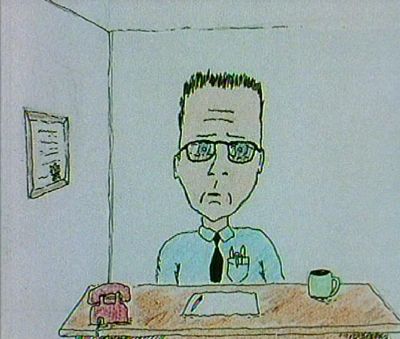 The First Animations of Mike Judge, Creator of Beavis and Butt-head & Office Space (1991) Mike Judge Art, Mike Judge, First Animation, Cartoon Series, Episode Online, Funny Work, Head Office, Cartoons Series, Work Memes