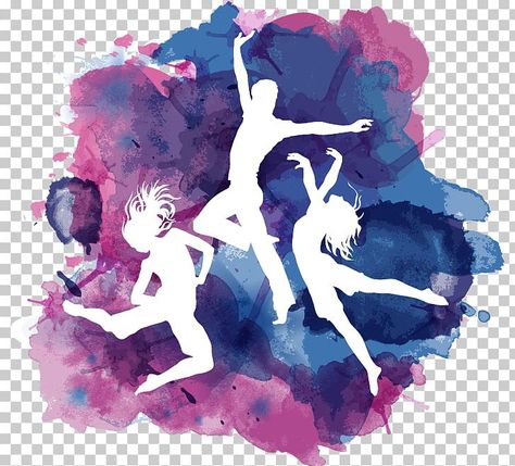 Dance Vector, Dance Silhouette, Poster Template Free, Dancing Figures, Silhouette People, World Dance, City Silhouette, Dancing Day, Dance Poster