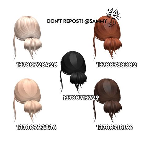 Eyelashes Codes For Berry Ave, Bloxburg Fall Outfit Codes Brown Hair, Bloxburg Cozy Fall Outfit Codes, Barry Avenue Codes Outfit Hair, Cute Brown Hair Roblox Codes, Bloxburg Hairstyle Codes, Bun Hair Codes For Berry Ave, Bloxburg Messy Bun Hair Codes, Berry Ave Bun Code