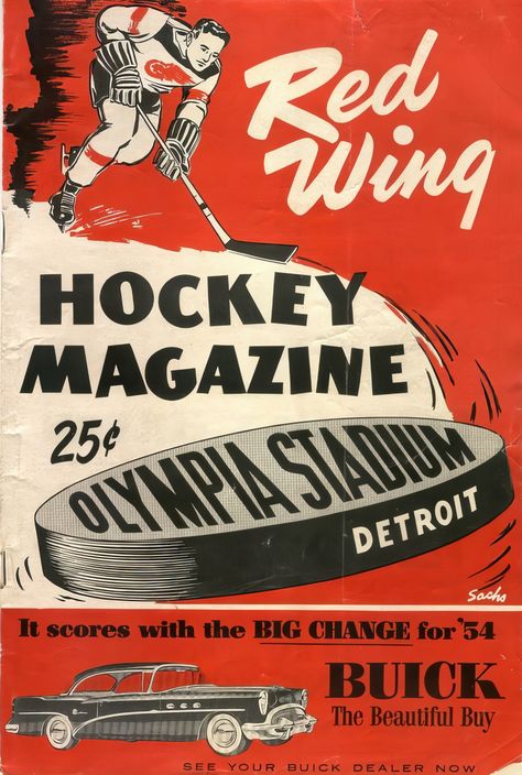 Hockey Playoffs, Hockey Diy, Hockey Posters, Detroit History, Boston Bruins Hockey, Detroit Sports, Michigan Sports, Bruins Hockey, Vintage Hockey