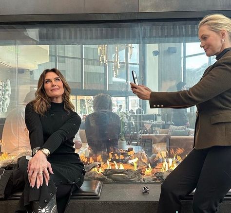 Ali Wentworth on Instagram: "Let’s go! #prettybaby #sundance2023" Ali Wentworth, Brooke Shields, Let It Be, On Instagram, Instagram