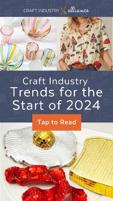 Designer and artist Alex Tinsley is an avid trends watcher. She's put together this report on craft industry trends for the start of 2024. Crafts With Toddlers, Dog Trends, Trending Crafts, Outdoor Christmas Decoration Ideas, Outdoor Decoration Ideas, Craft Trends, Party Trends, Knitting Blogs, Vintage Jewelry Art