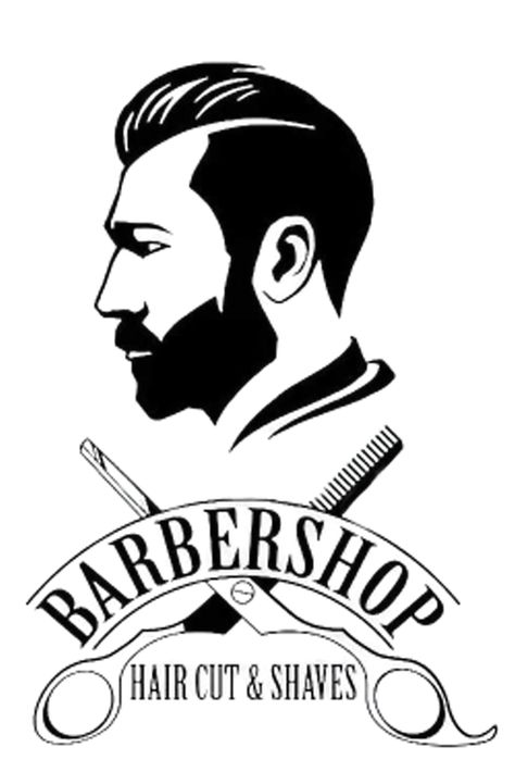 Best Wall Stickers & Murals under 500 Rs Images Barber Poster, Barbershop Logo, Barber Shop Haircuts, Barber Shop Interior, Barber Man, Barber Logo, Hair Salon Logos, Hair Salon Design, Salon Wall Art