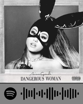 My Everything Ariana Grande, Ariana Grande Quotes, Ariana Grande Poster, Collage Des Photos, Ariana Grande Album, Ariana Grande Dangerous Woman, Music Poster Ideas, Spotify Code, Ariana Grande Fans