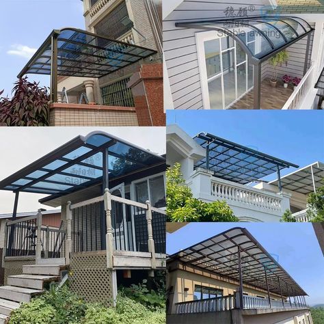 stable_awning Terrace canopy feedback pictures from our customers#stableawning #canopy #polycarbonate #awnings https://www.cqcember.com/pages/balcony-shed.html Terrace Shed, Balcony Canopy, Awning Canopy, Balcony, Stables, Awning, Terrace, Shed, Stairs