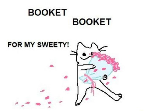 BOOKET BOOKET FOR MY SWEETY! – popular memes on the site ifunny.co Cat Doodle, Cute Messages, Cute Memes, Wholesome Memes, Love Memes, Cute Texts, Silly Cats, What’s Going On, Cute Doodles